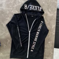 LUXE/R パーカー ブラック Lサイズのサムネイル