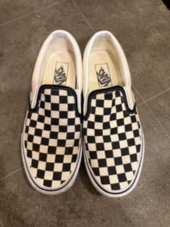 VANS スリッポン チェッカーフラッグ 25.5cmのサムネイル