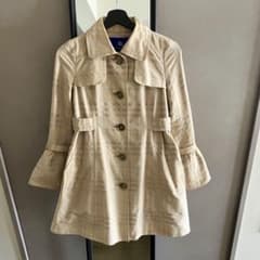 バーバリー ブルーレーベル トレンチコート フレアスリーブ - メルカリ