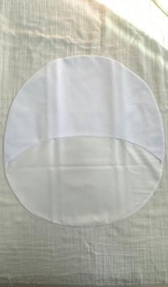 綿帽子　白無垢　洋髪用のサムネイル