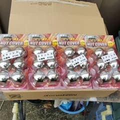 専用ステンレスナットキャップ(リア用)6入×4のサムネイル