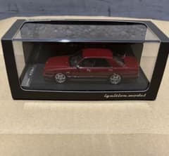 イグニッションモデル Y31シーマ 日産 激レア!! ミニカー 日産 1/43 イグニッションモデルxトミーテック ミニカー/完成品 レッドパール ミニカー