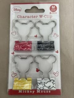 Disney ミッキーマウス クリップ 4個セットのサムネイル