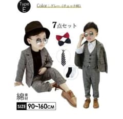 男の子　スーツ　130センチのサムネイル