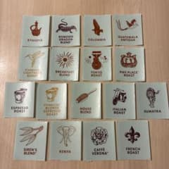 スターバックス スタンプシール 25枚セット スターバックス コーヒースタンプシール 17枚セット - メルカリ