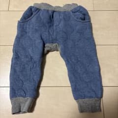 ベビーパンツ 80cm キルティング素材のサムネイル