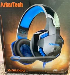 ArkarTech G2000 ゲーミング ヘッドホン ヘッドフォン　新品 美品のサムネイル