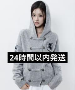 LUVISTRUE RL HORSE 910 KNIT ZIP UP(GRAY)のサムネイル