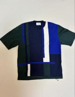 STUDIOUS】新品未使用タグ付き 幾何学模様 ニットT - メルカリ