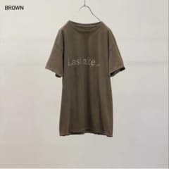アンセルム ラストナイト Tシャツ ブラウン サイズ1 - メルカリ