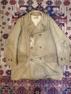 40's ww2 オフィサーマッキーノコート　ジープコート　古着　レア　スペシャ 40's U.S.ARMY M-1942 MACKINAW COAT ジープコート マッキーノ