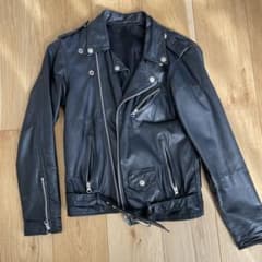 本革　レザージャケットのサムネイル