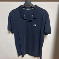 FRED PERRY ポロシャツ ネイビーのサムネイル