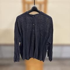 spick spanブラック 長袖 レース ブラウスのサムネイル