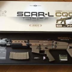 次世代電動ガン SCAR-L CQC フラットダークアース バッテリー付きのサムネイル