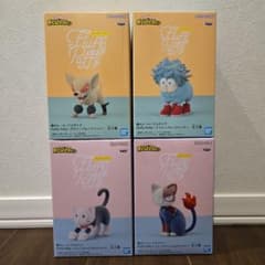 僕のヒーローアカデミア　Fluffy Puffy 4種