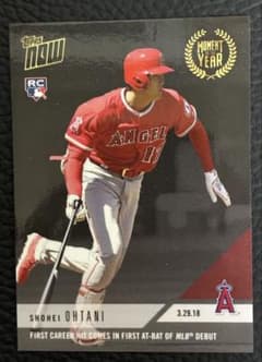 大谷翔平topps 2018MOMENT YEAR#2 - メルカリ