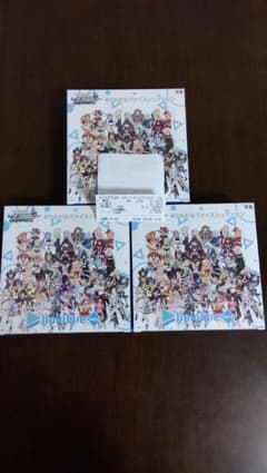 ヴァイスシュヴァルツ ホロライブ Vol.2 3BOX　未開封のサムネイル