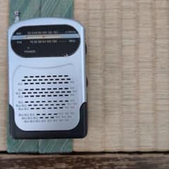 ポータブルラジオ AM FM 本体
