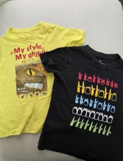 海外ユニクロ限定ジブリ Tシャツ 2枚セットのサムネイル