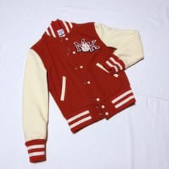 MAISON KITSUNE × Reebok コラボ スタジャン ジャケット - メルカリ