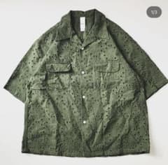 niche. オープンカラーシャツ　花柄のサムネイル