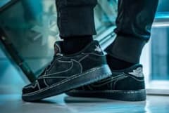 Travis scott×Air Jordan 1 Low ブラックファントムのサムネイル