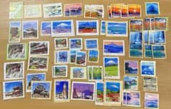 富士山　国宝　使用済み切手のサムネイル