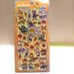 値下げしました！ズートピア第2弾　プチドロップステッカーのサムネイル