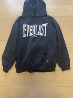 EVERLAST フード付きパーカー M 黒のサムネイル
