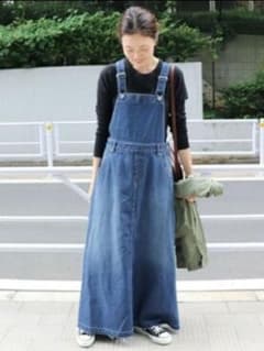 スローブイエナ　　slobe iena Le Denim ジャンパースカートのサムネイル