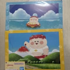 이치 반 쿠지 붉은 전망 카루비 일러스트 보드 세트