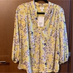 H&M 花柄 ブラウス 新品のサムネイル