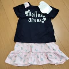 女の子　Tシャツ　ワンピース　アンサンブル　100のサムネイル