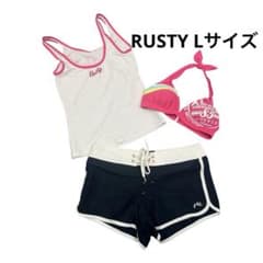 Rusty Women's Swimsuit 3-Piece Set, Size 11L