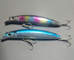 タカミヤ　シーバスルアーSECONDARY 116F 帆翔 ミノー 2本セットのサムネイル