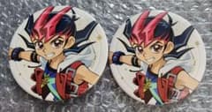 유희왕 ZEXAL 콜라보 카페 캔 배지 99유마 2개 세트