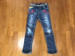 デニム ジーンズ　ローライズ　140のサムネイル