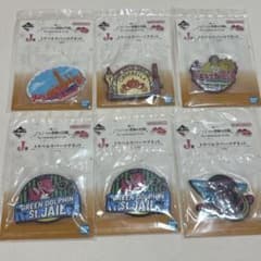 이치 반 쿠지 조조의 기묘한 모험 J상 여행 고무 자석 5종 6점 세트
