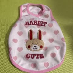 犬用 タンクトップ RABBIT CUTEデザインのサムネイル