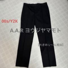 希少86サイズ】A.A.R ヨウジヤマモト シャドーストライプ パンツ