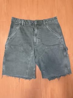 グ*ん様 ZARA カーゴショートパンツ グリーンのサムネイル