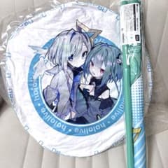 新品未開封　タペストリー　クッション　天音かなた　潤羽るしあ　モーリーオンラインのサムネイル