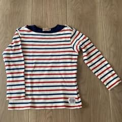 ミキハウス　miki HOUSE 子ども　キッズ　110長袖　ロンT ボーダーのサムネイル