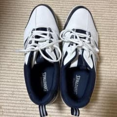 SPALDING スニーカー 29.0cm ホワイト/ネイビーのサムネイル