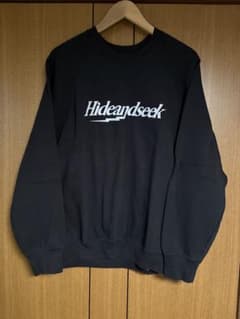 HideAndSeek 스웨트 블랙 M