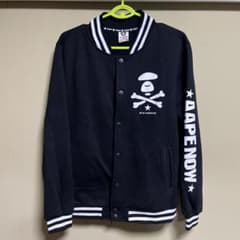 AAPE BY A BATHING APE スタジャン ブラック M - メルカリ