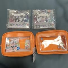 フラガリアメモリーズ ポーチ　アクリルスタンド　タッサム　ハンギョン　サナー