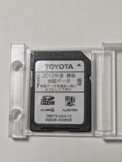 TOYOTA カーナビ用SDカード 2012年度 春版16GB 7/7お値下げ済 - メルカリ