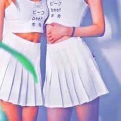 テニススカート ホワイトのサムネイル